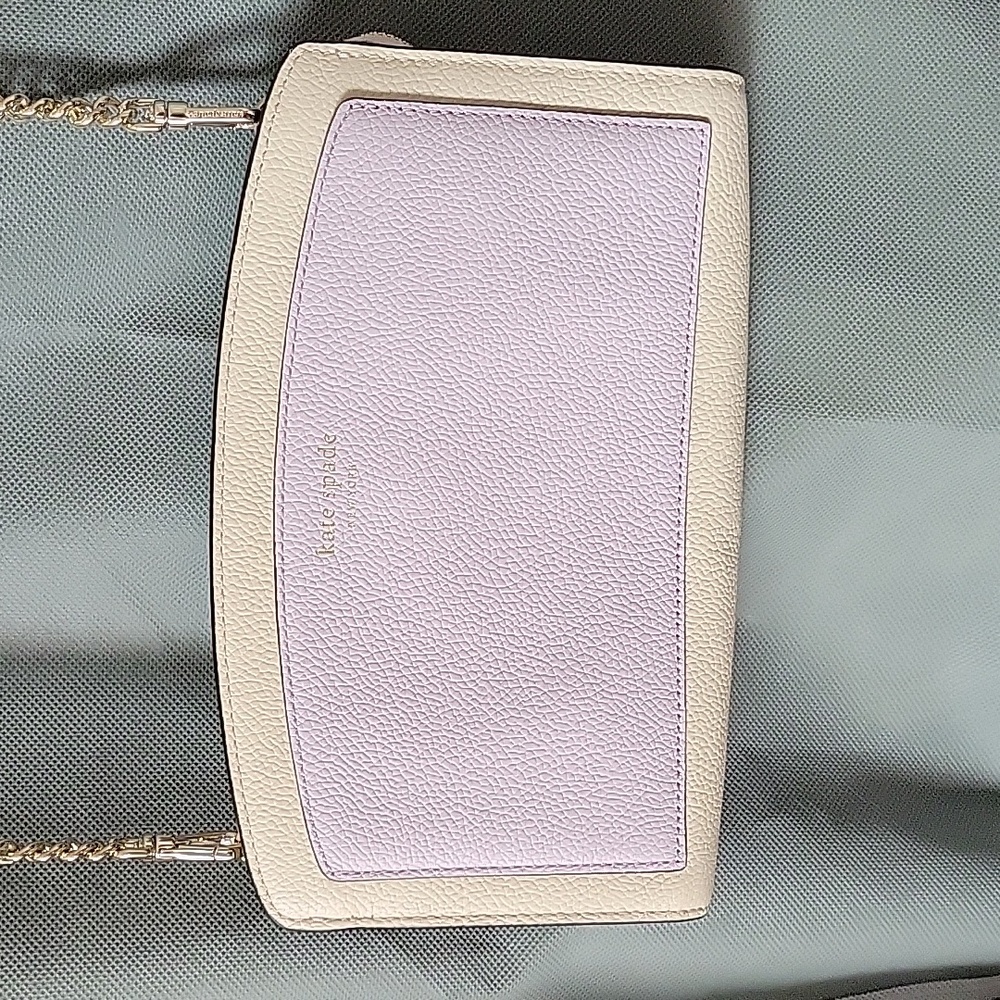 Kate Spade Lavender and Cream Crossbody Bag